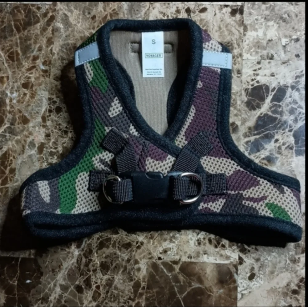 NWT Voyager Black Trim Camo Mesh Dog Harness - Picture 6 of 9